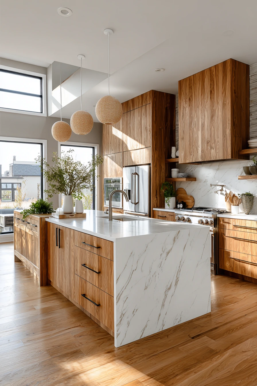 oak kitchen cabinets 11
