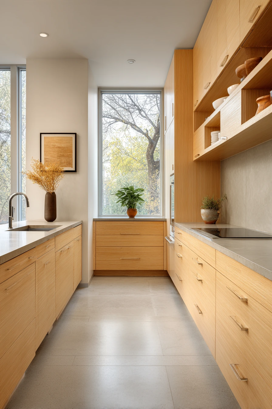 oak kitchen cabinets 17