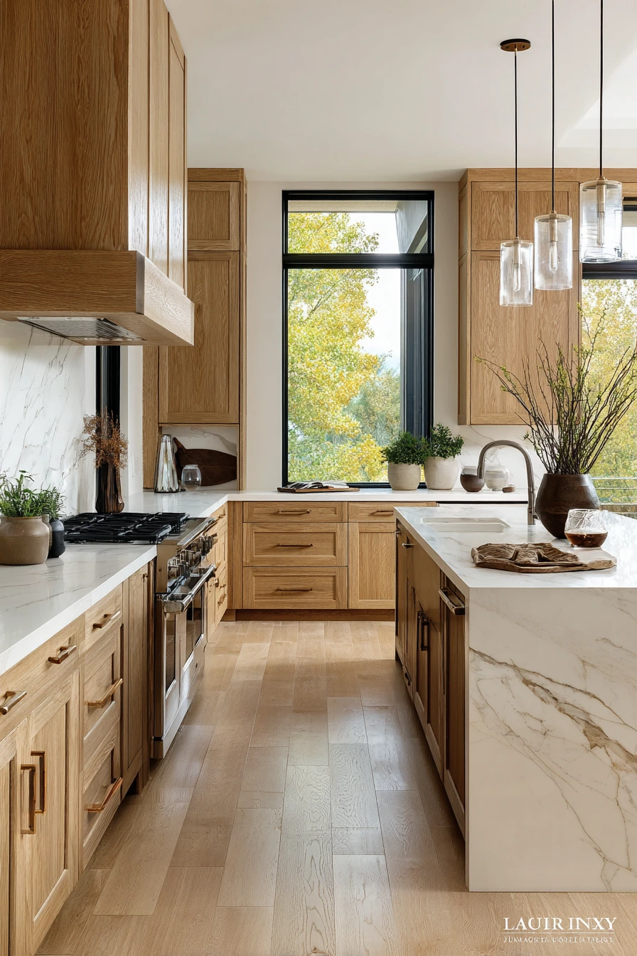 oak kitchen cabinets 22