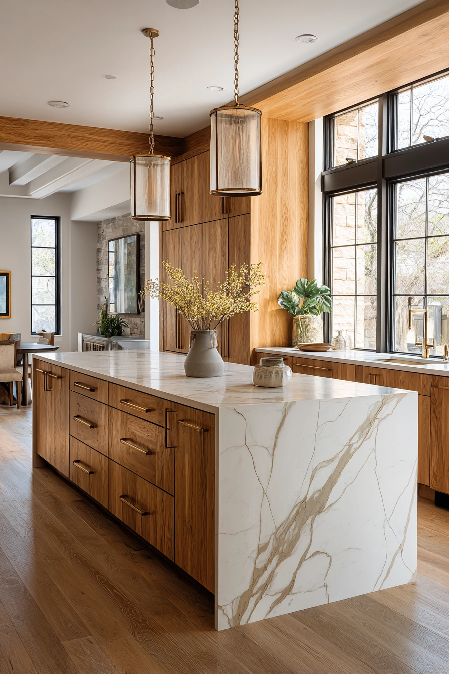 oak kitchen cabinets 23