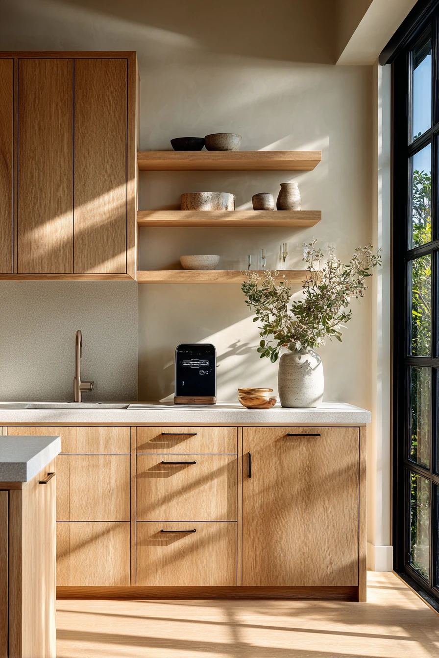 oak kitchen cabinets 27