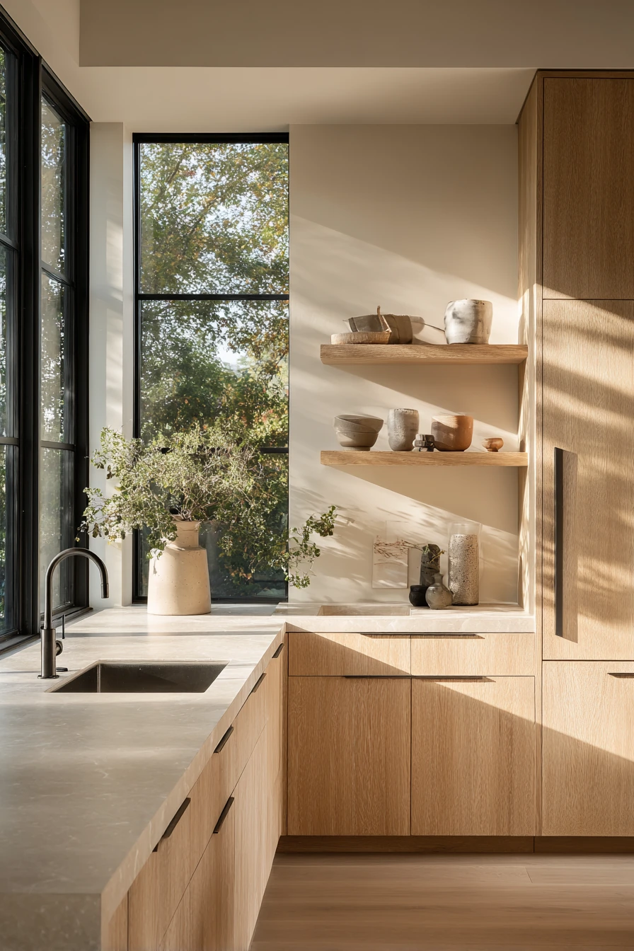 oak kitchen cabinets 28