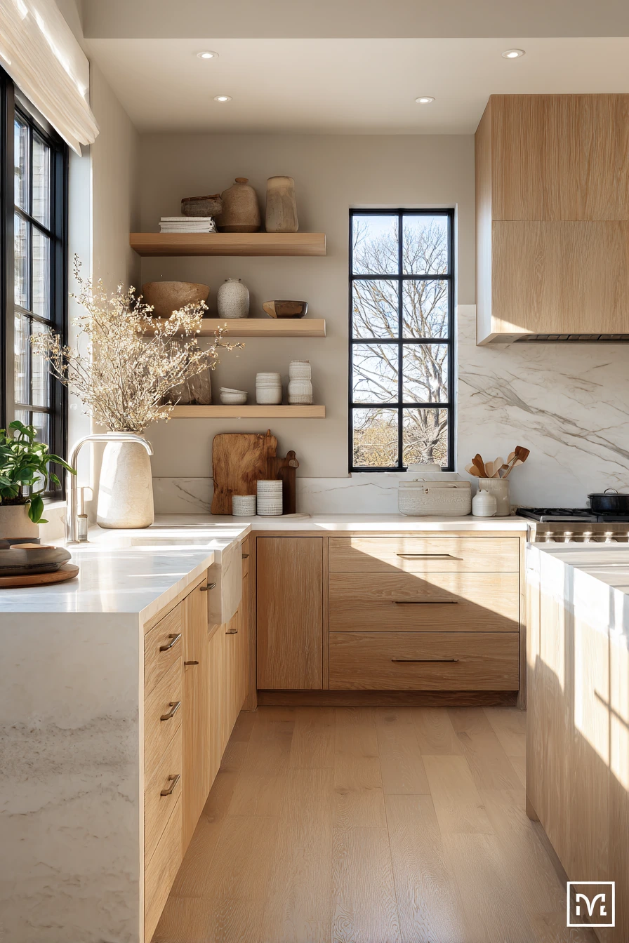 oak kitchen cabinets 39