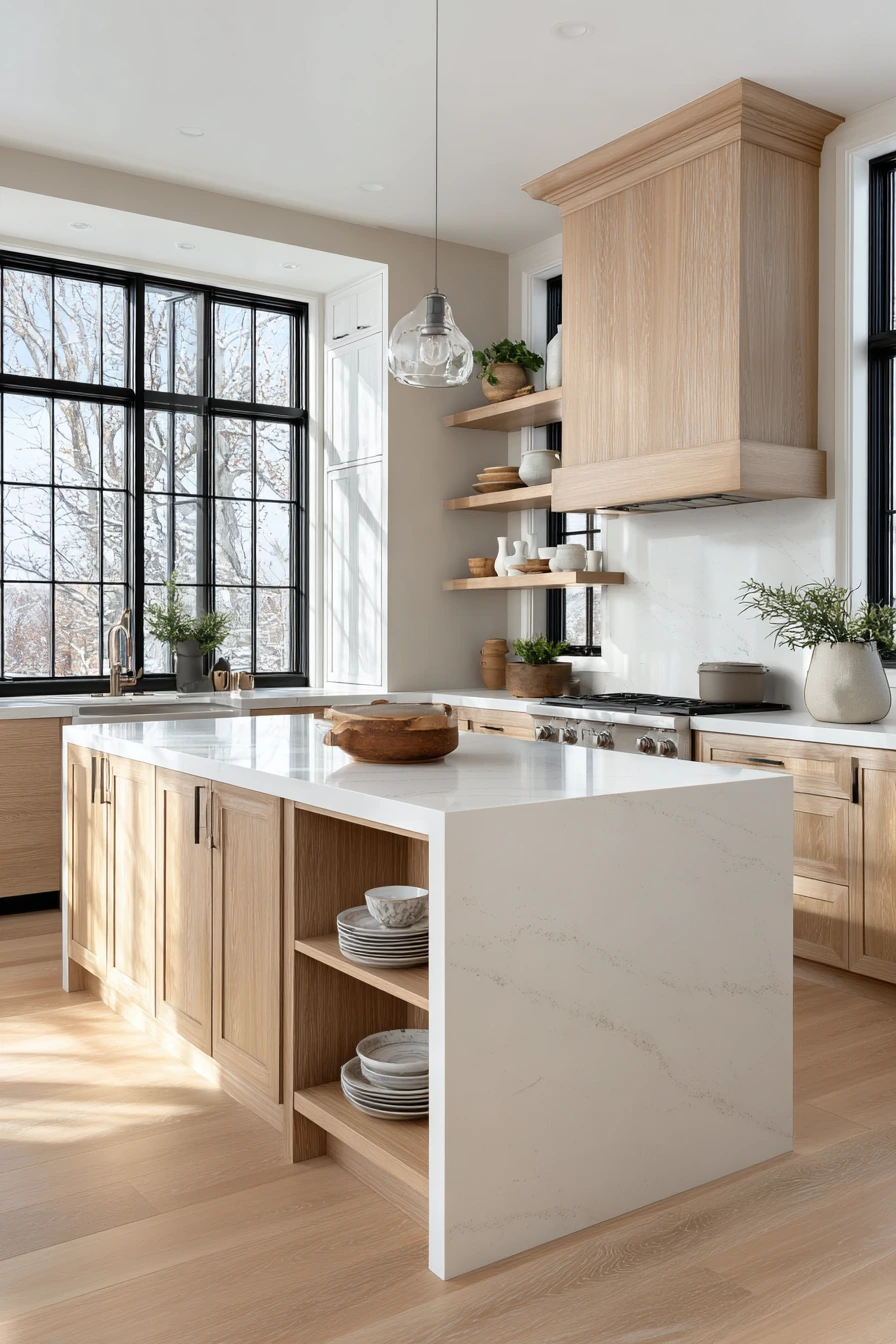 oak kitchen cabinets 5