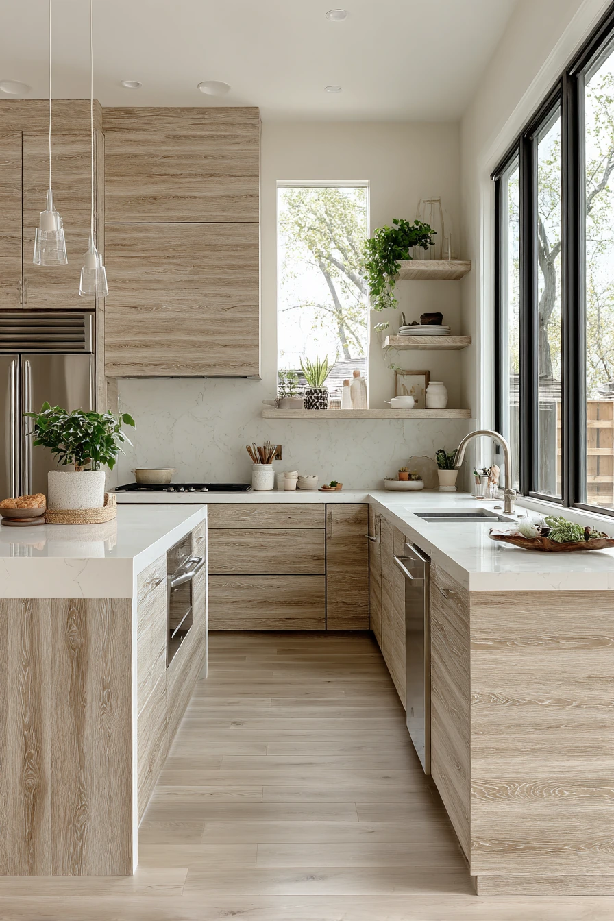 oak kitchen cabinets 8