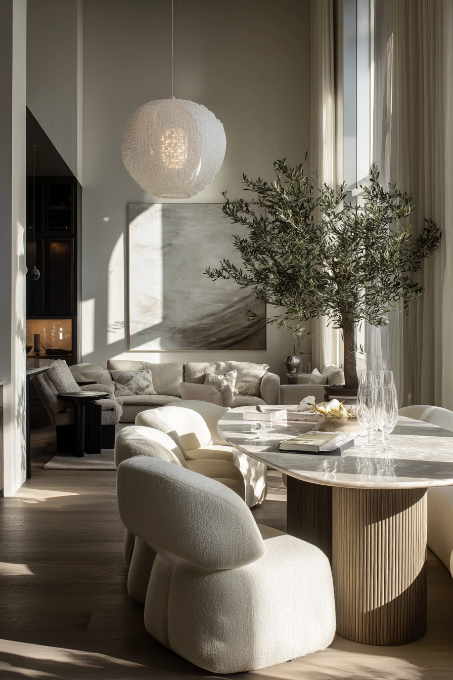 open concept dining room ideas 33