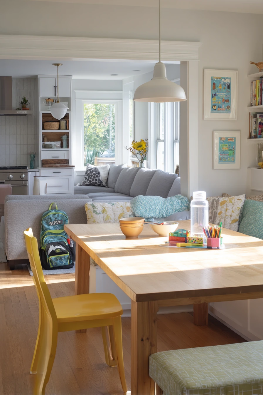 open concept dining room ideas 40