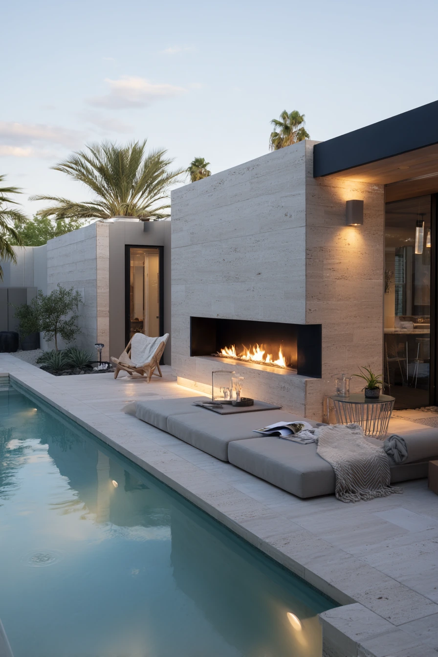 outdoor fireplace ideas 16