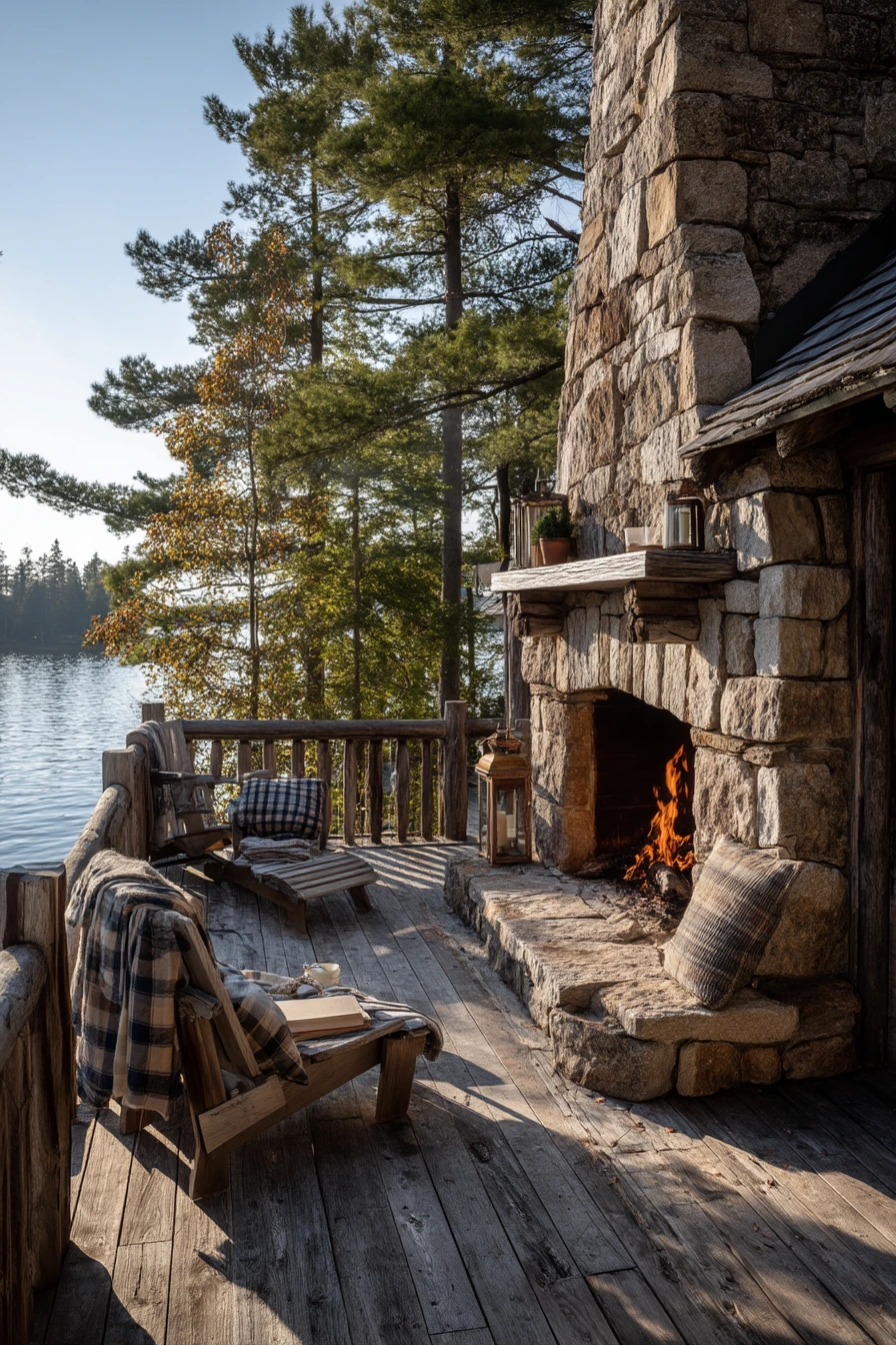 outdoor fireplace ideas 28