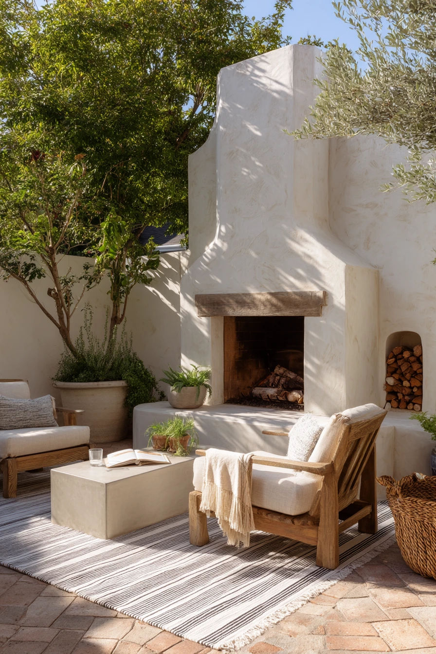 outdoor fireplace ideas 3