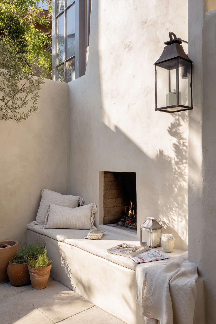 outdoor fireplace ideas 6