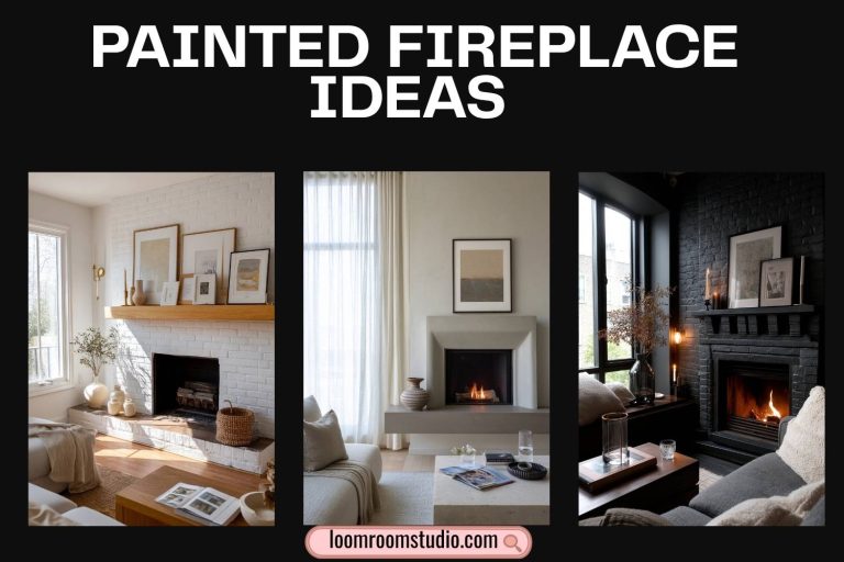 painted fireplace ideas