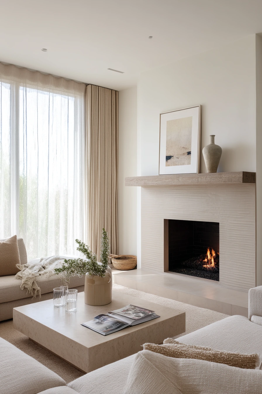 painted fireplace ideas 14
