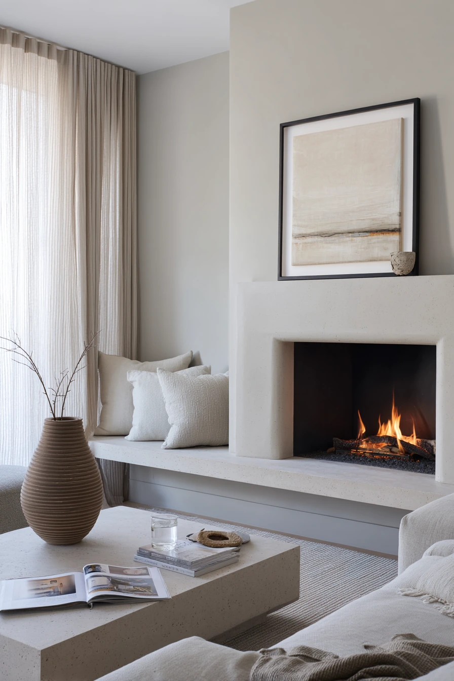 painted fireplace ideas 16