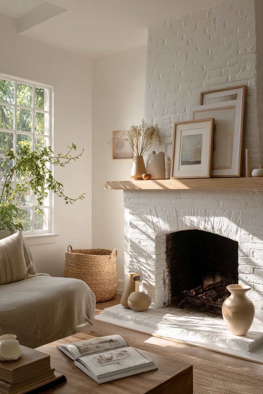 painted fireplace ideas 3