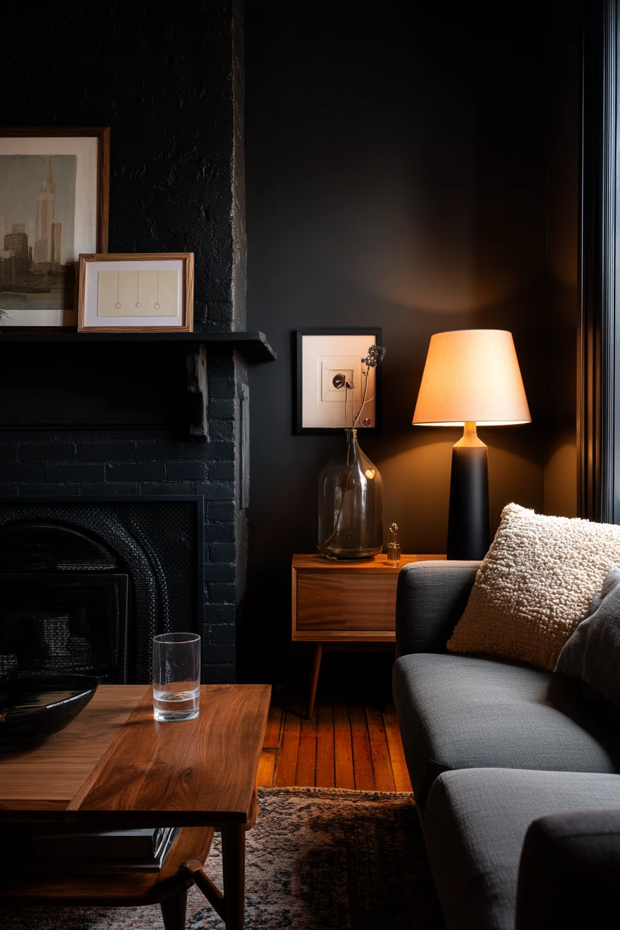 painted fireplace ideas 6