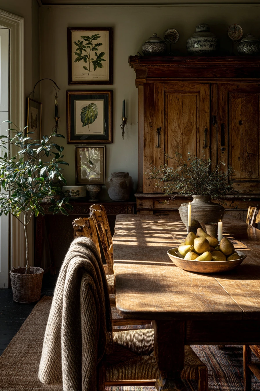rustic dining room ideas 32