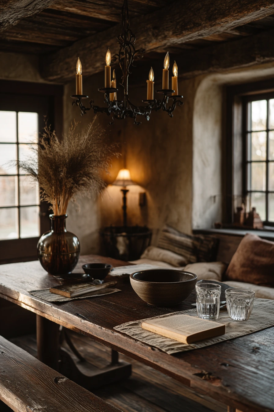 rustic dining room ideas 34