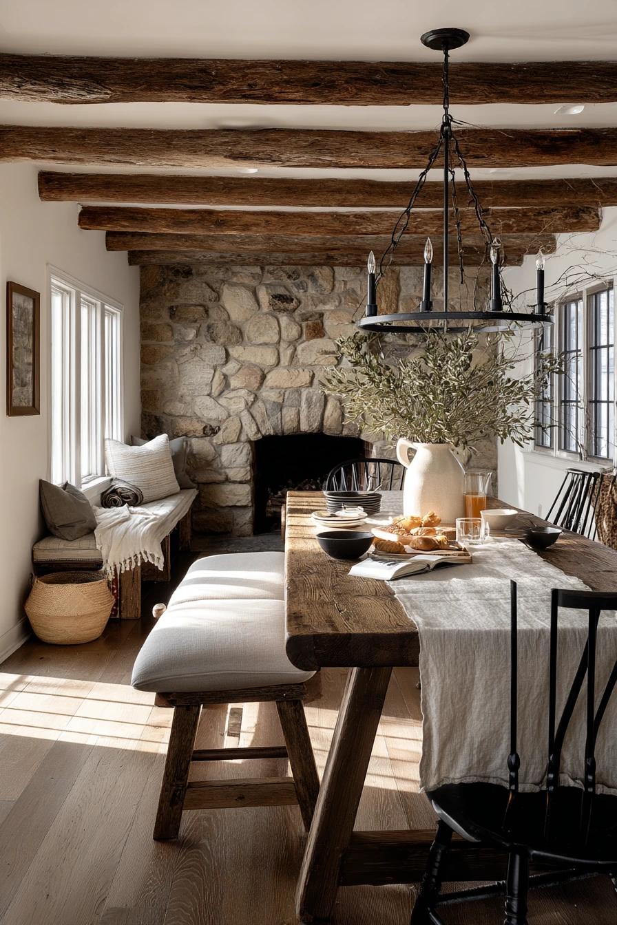 rustic dining room ideas 4