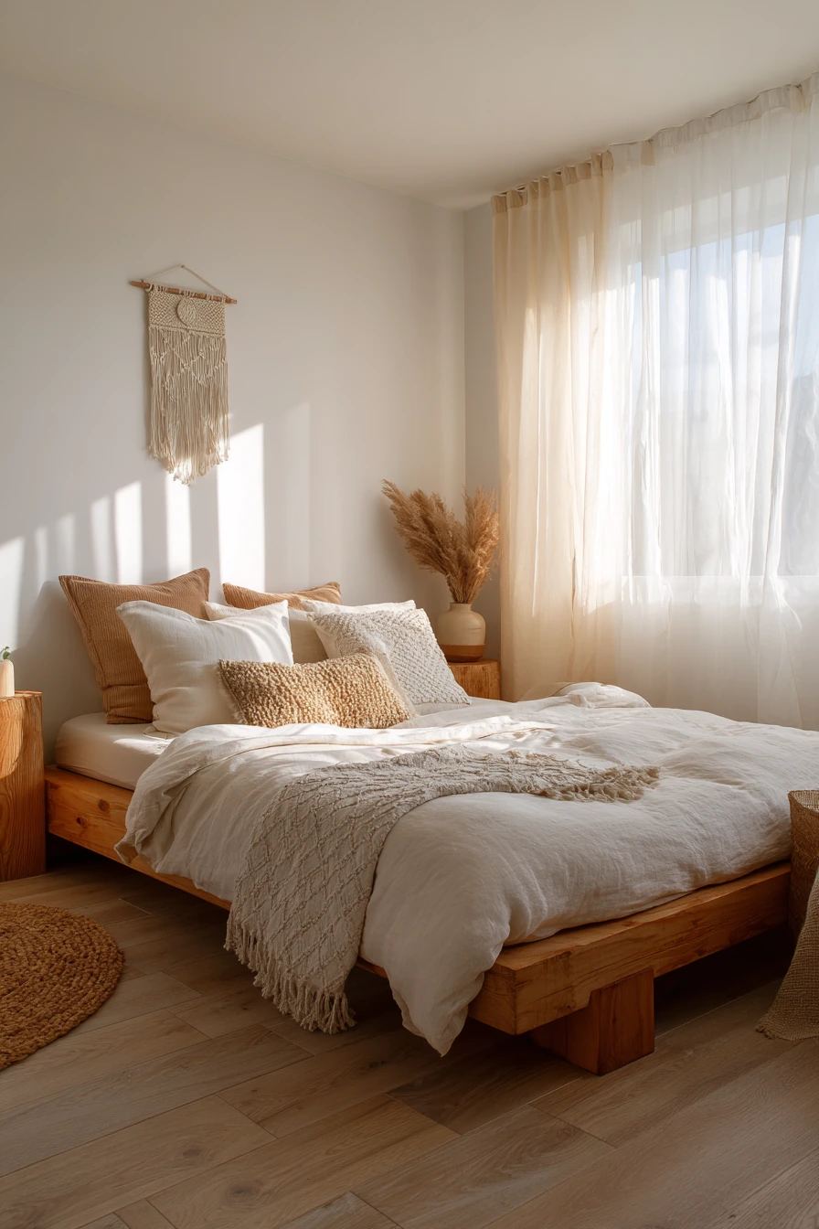 scandi boho bedroom 3