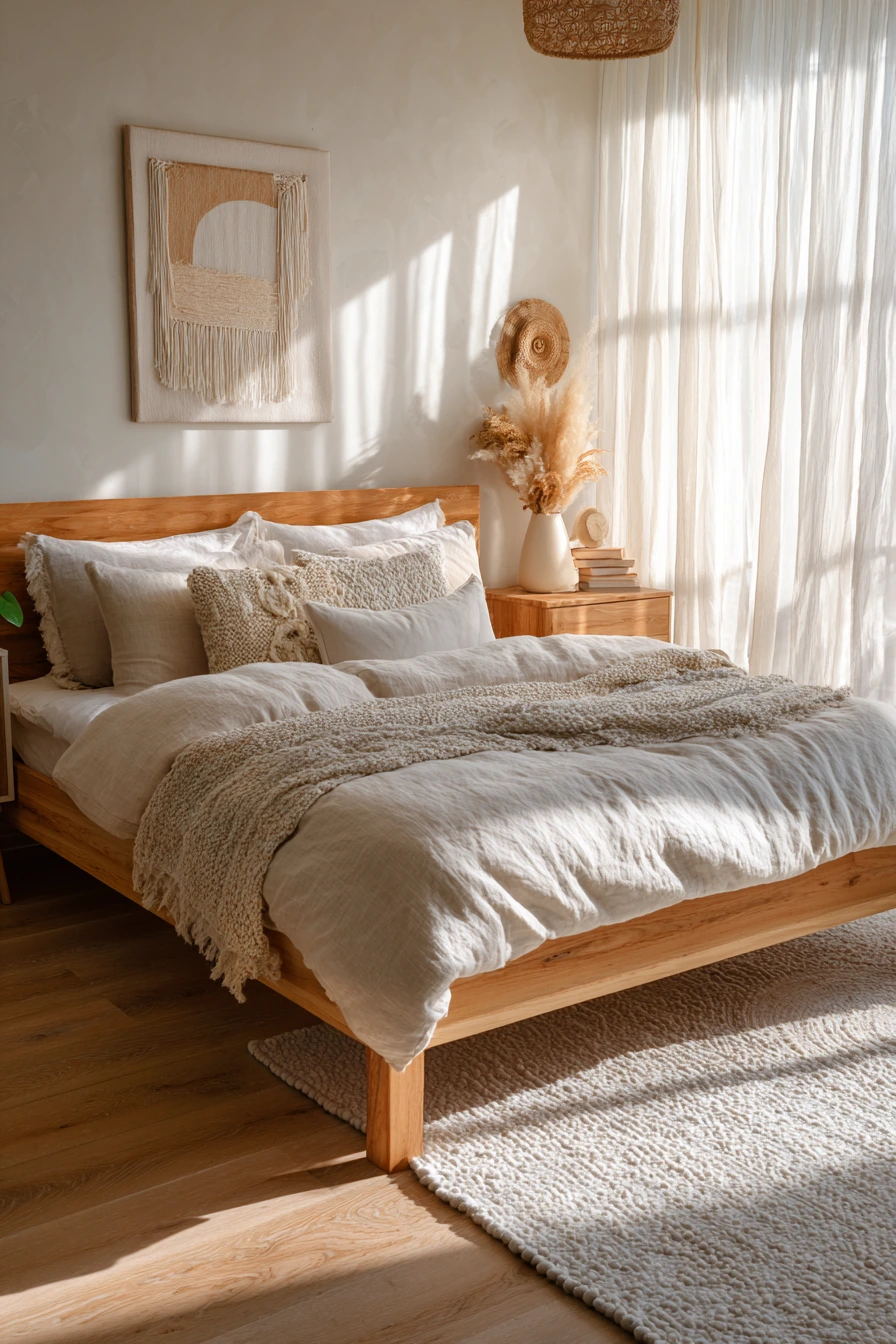 scandi boho bedroom 4