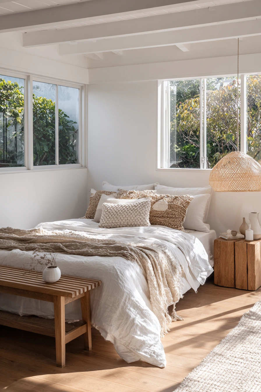 scandi boho bedroom 6