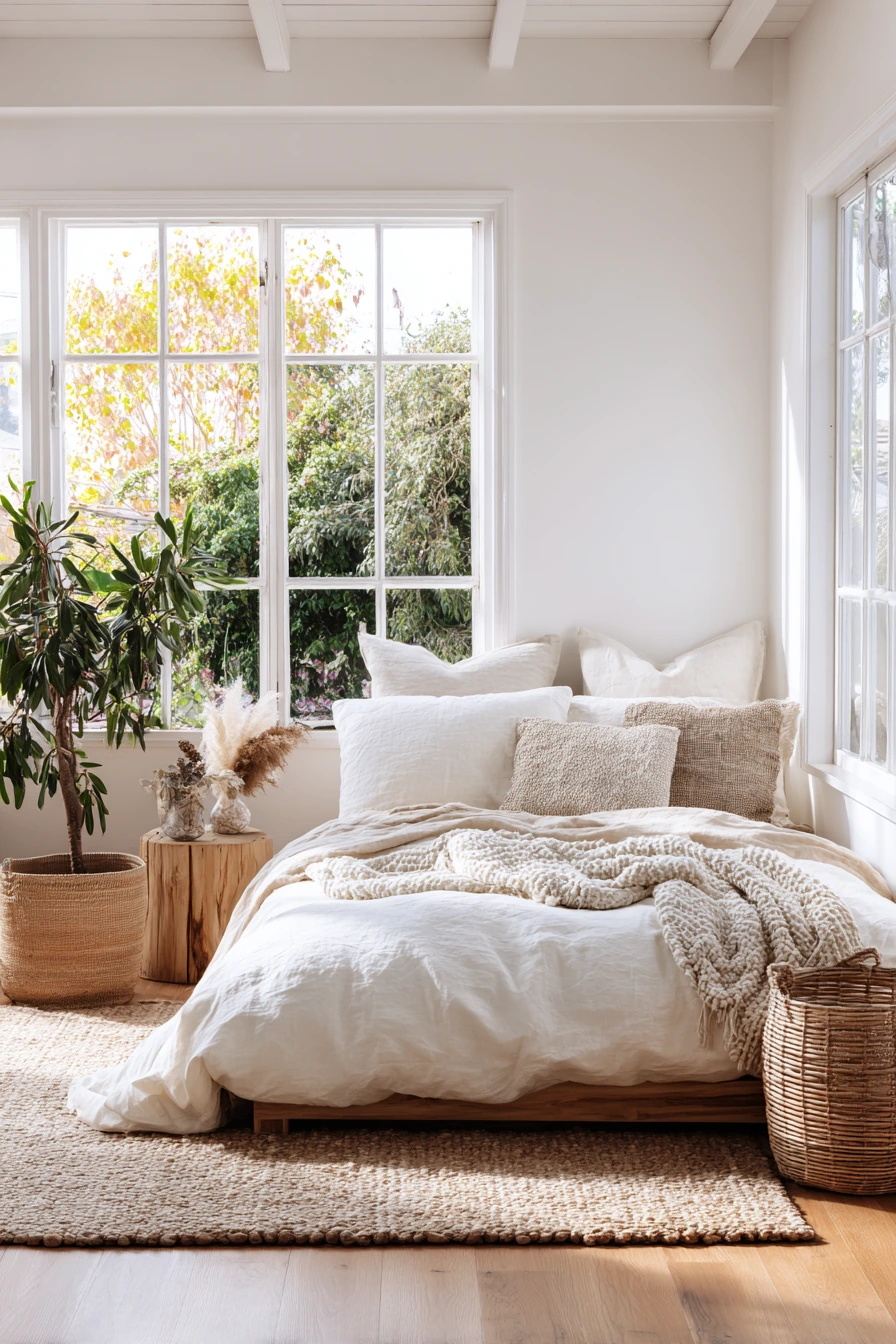 scandi boho bedroom 7