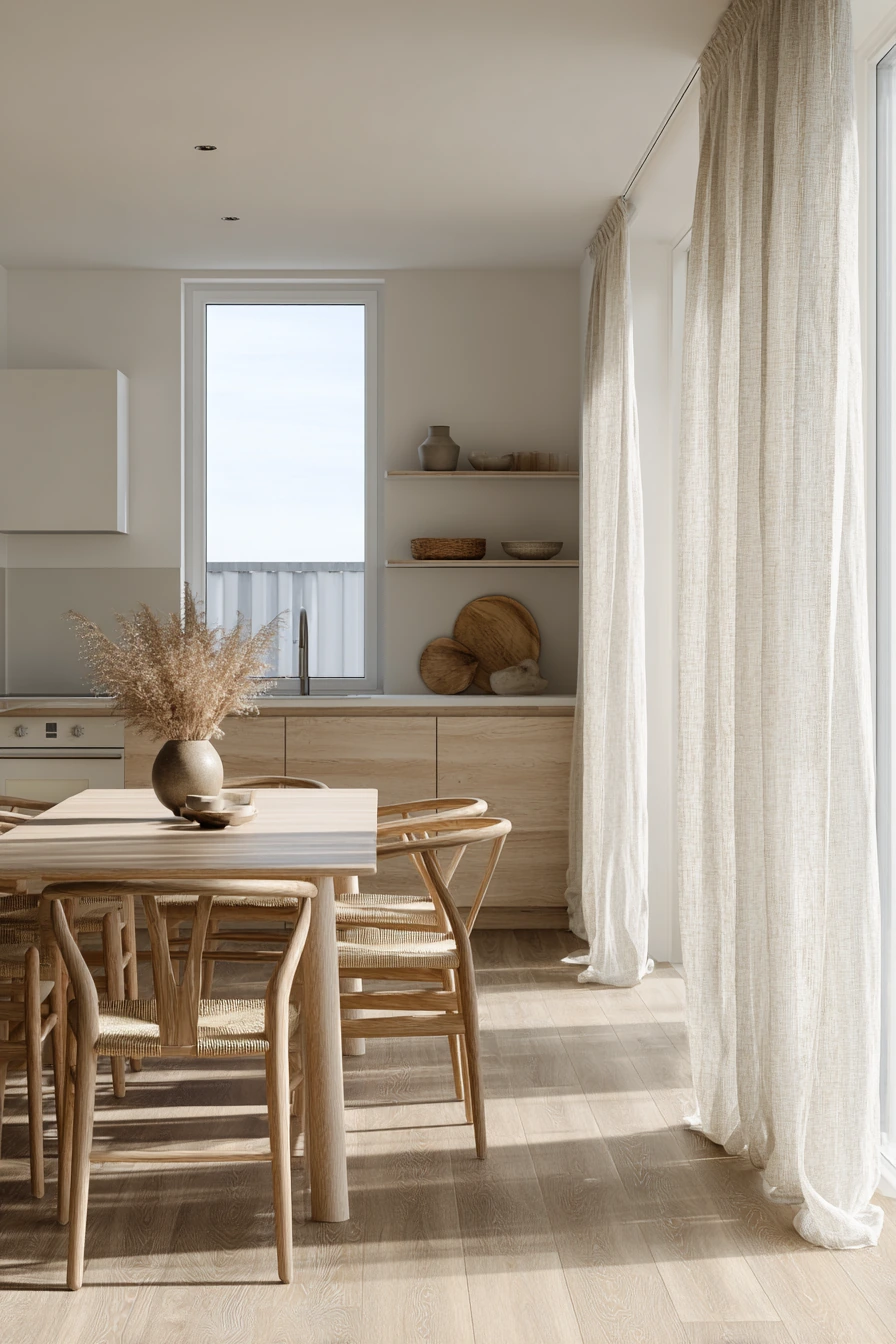 scandi boho kitchen 12
