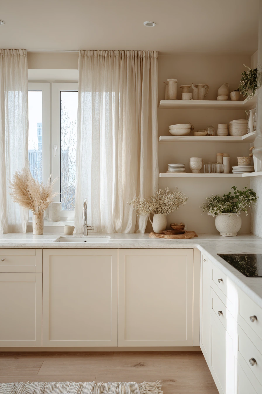 scandi boho kitchen 22