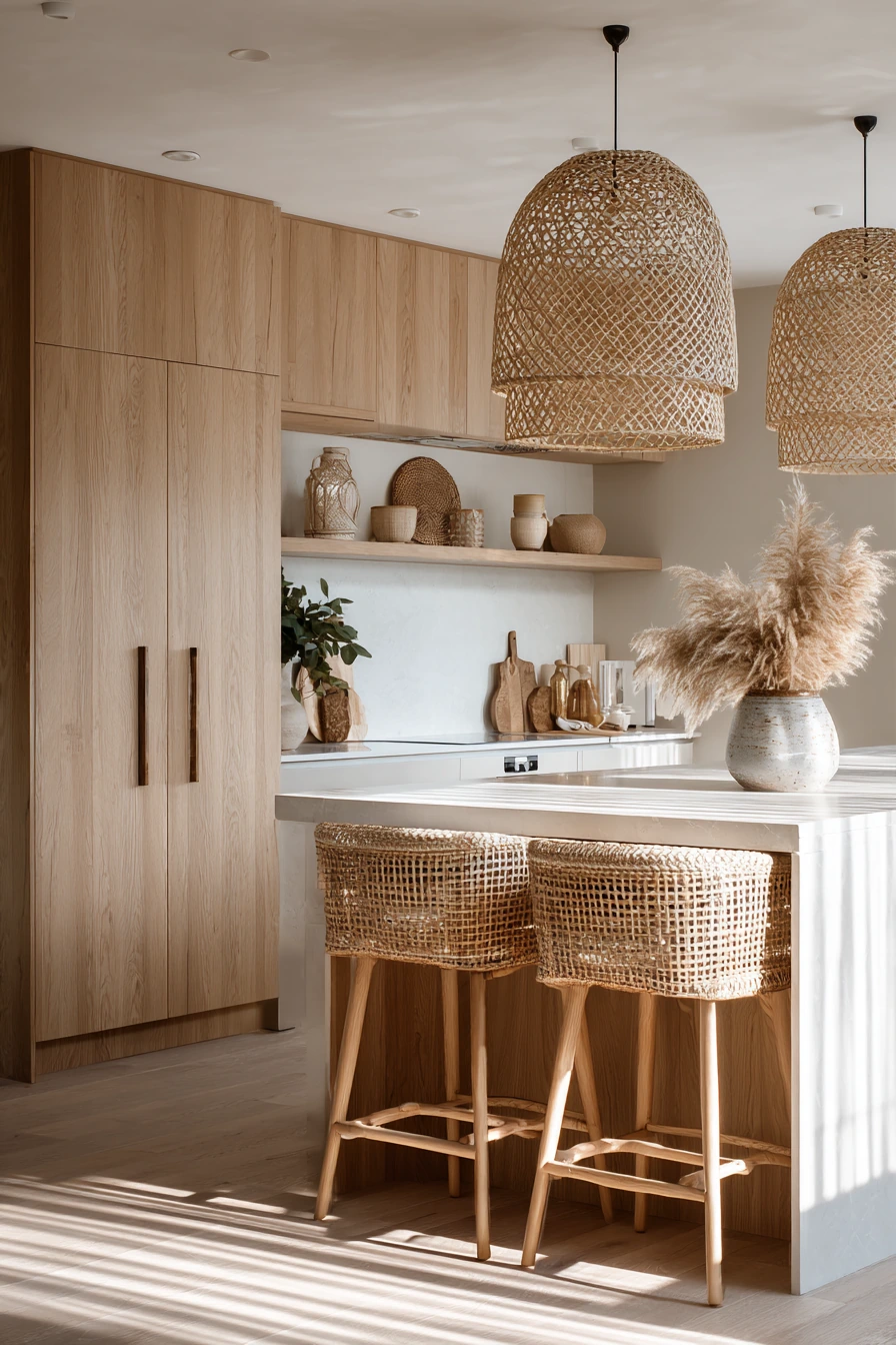 scandi boho kitchen 27
