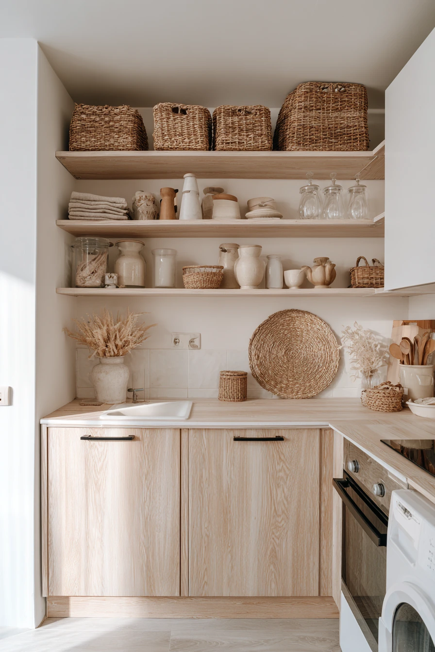 scandi boho kitchen 32