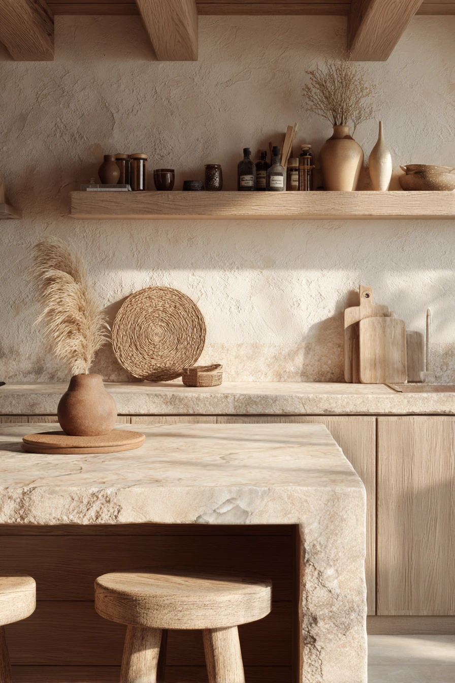 scandi boho kitchen 35