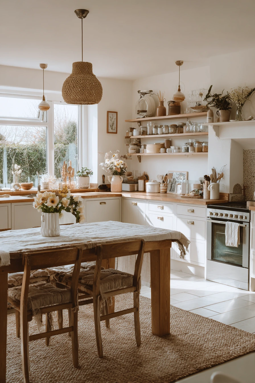 scandi boho kitchen 40
