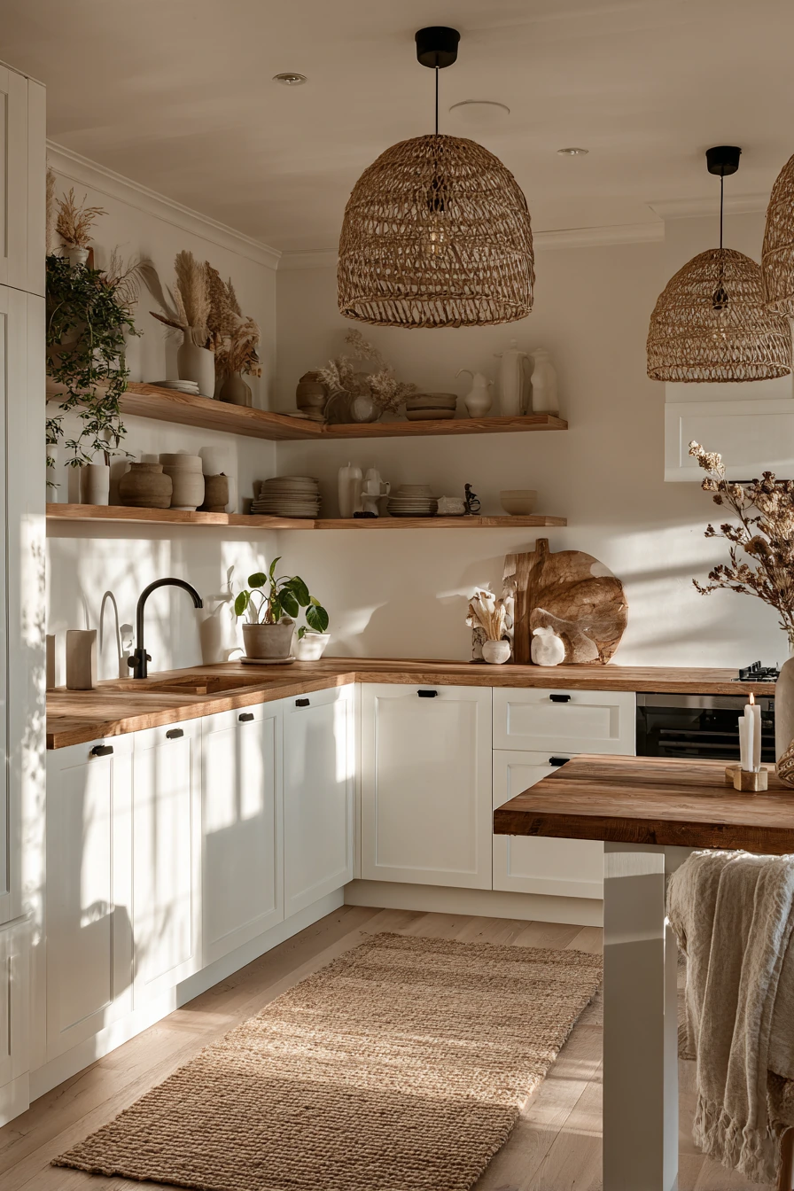 scandi boho kitchen 5