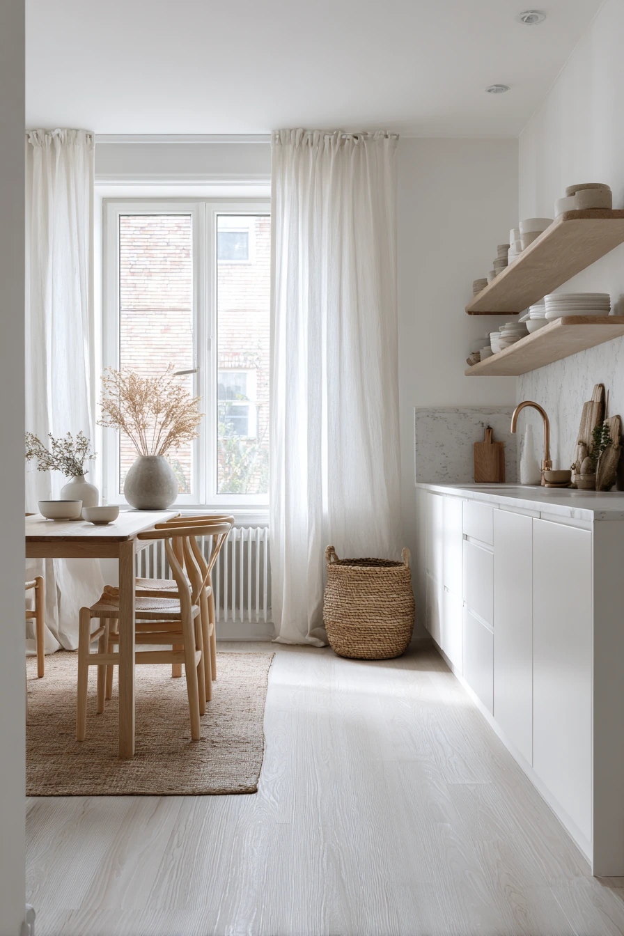 scandi boho kitchen 9