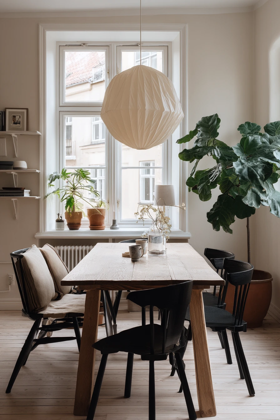 scandinavian dining room ideas 19