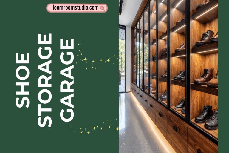 shoe storage garage