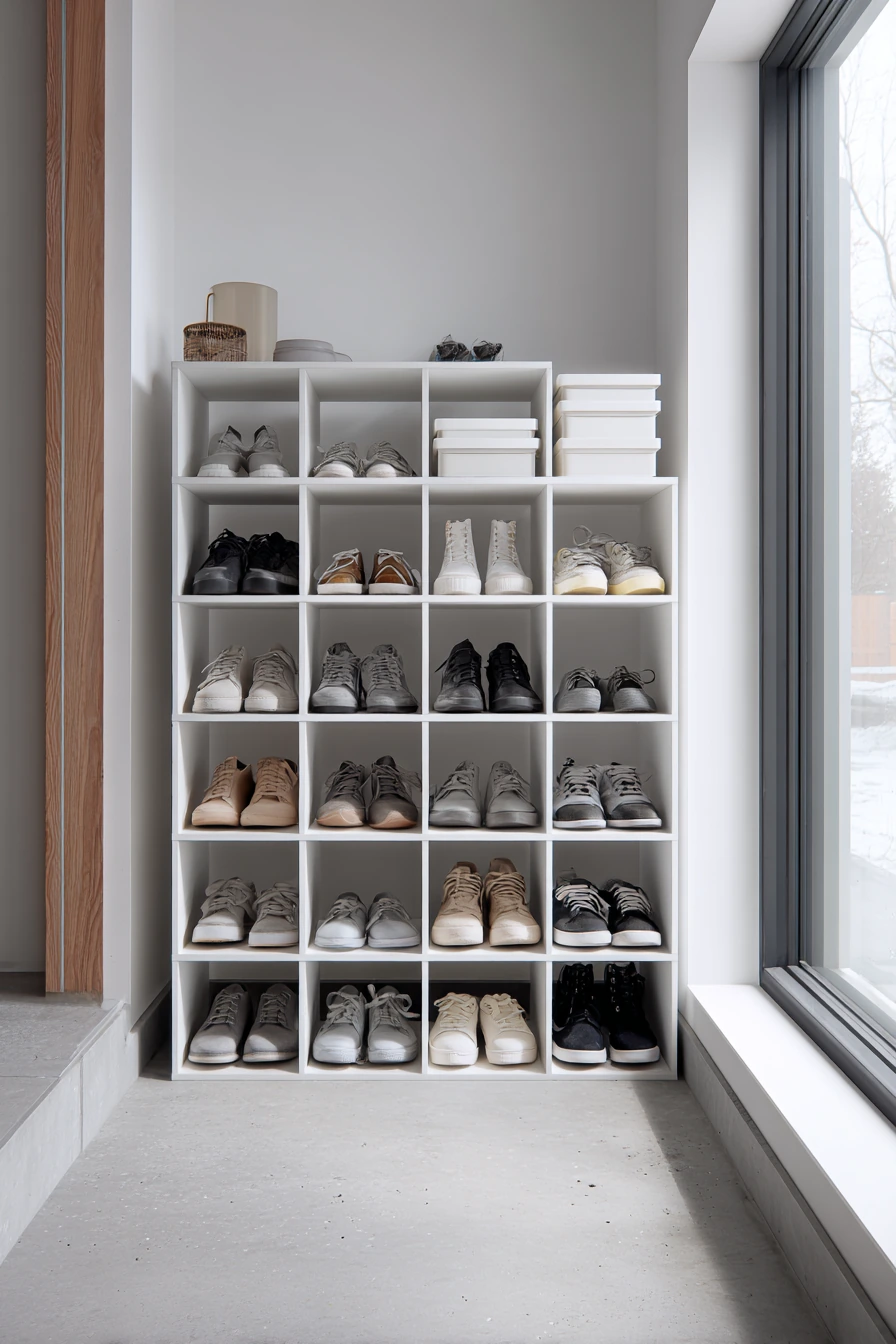 shoe storage garage 11