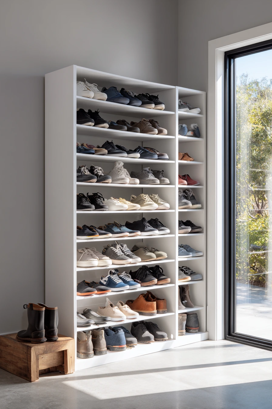 shoe storage garage 12