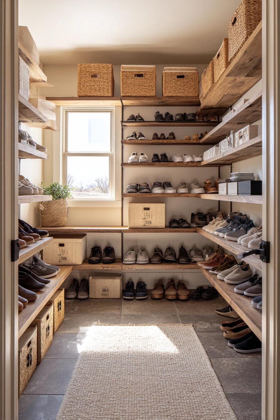shoe storage garage 14
