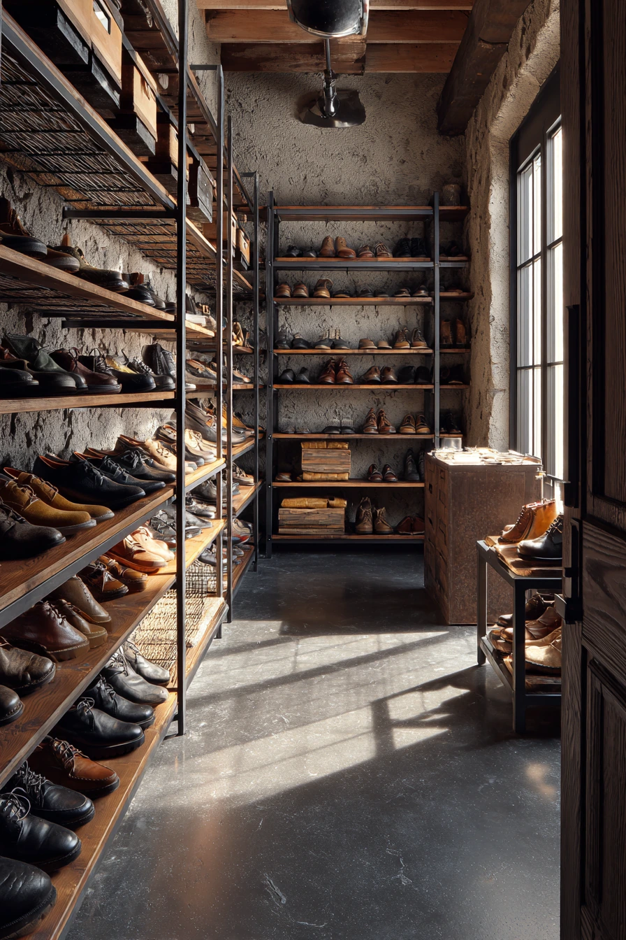 shoe storage garage 17