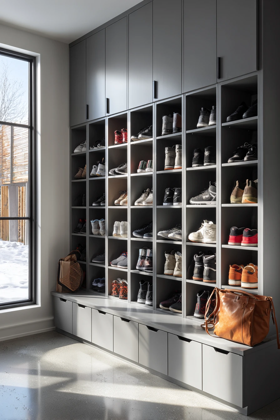shoe storage garage 2