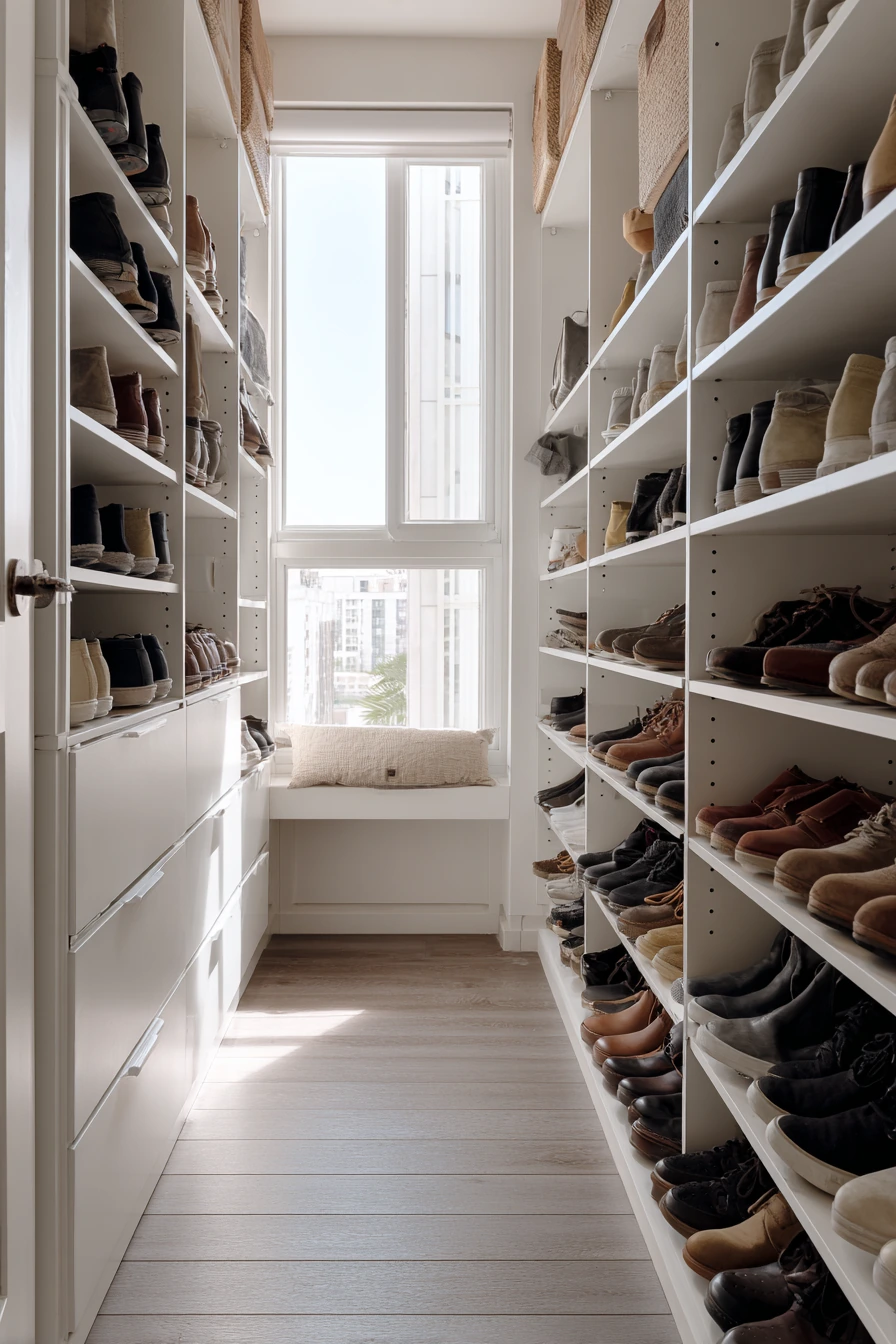 shoe storage garage 24