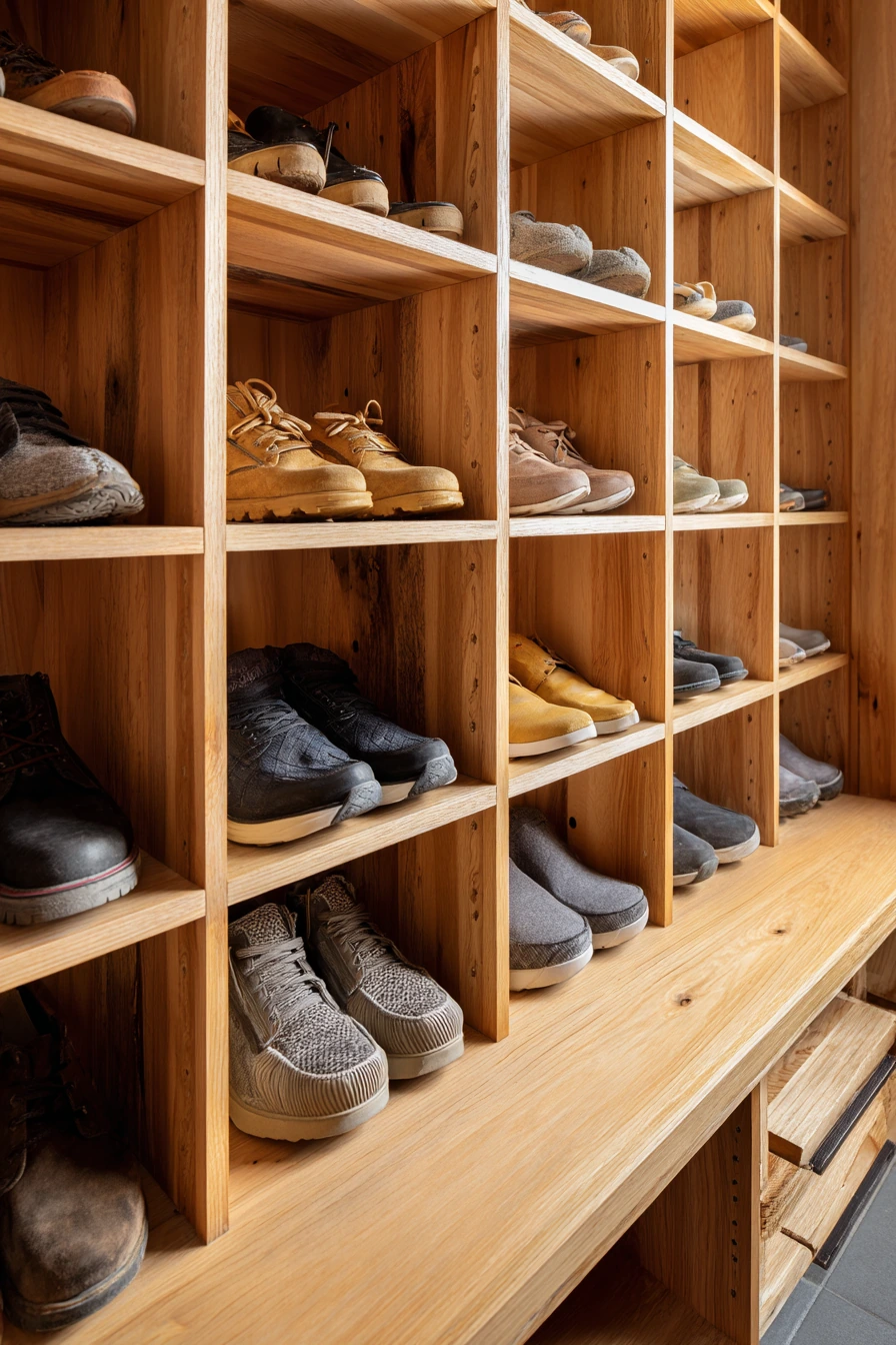 shoe storage garage 26