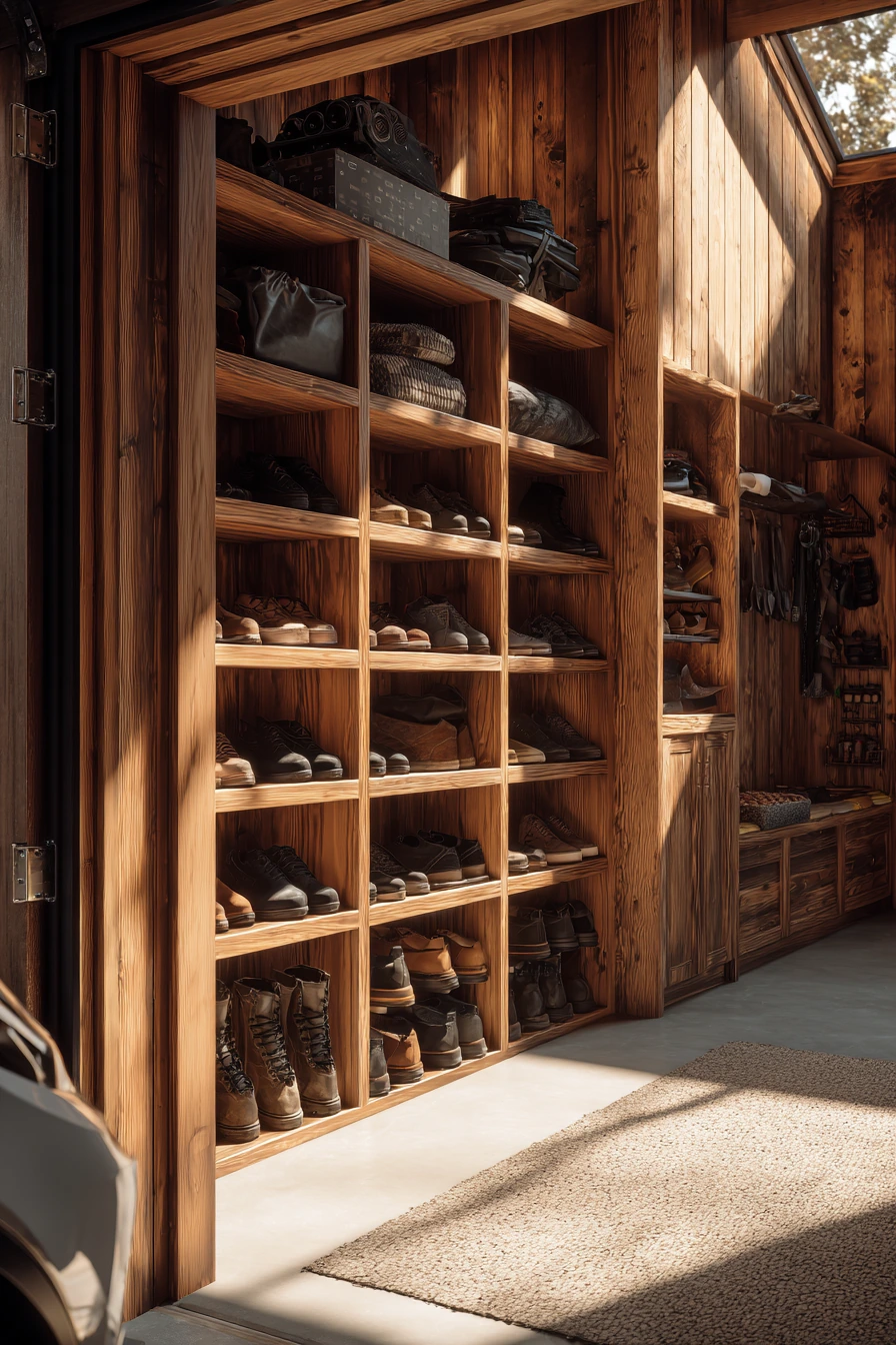 shoe storage garage 27