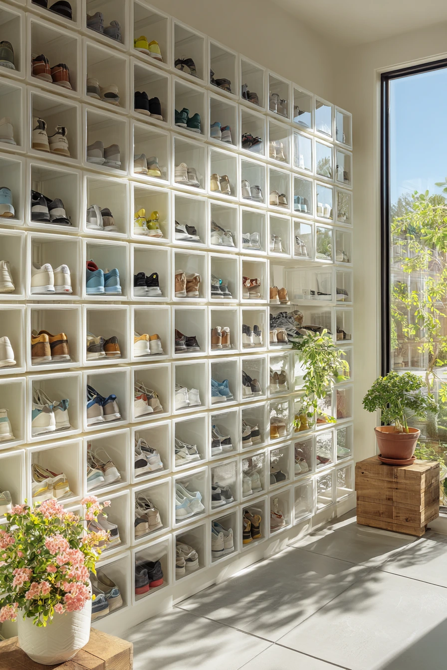 shoe storage garage 30