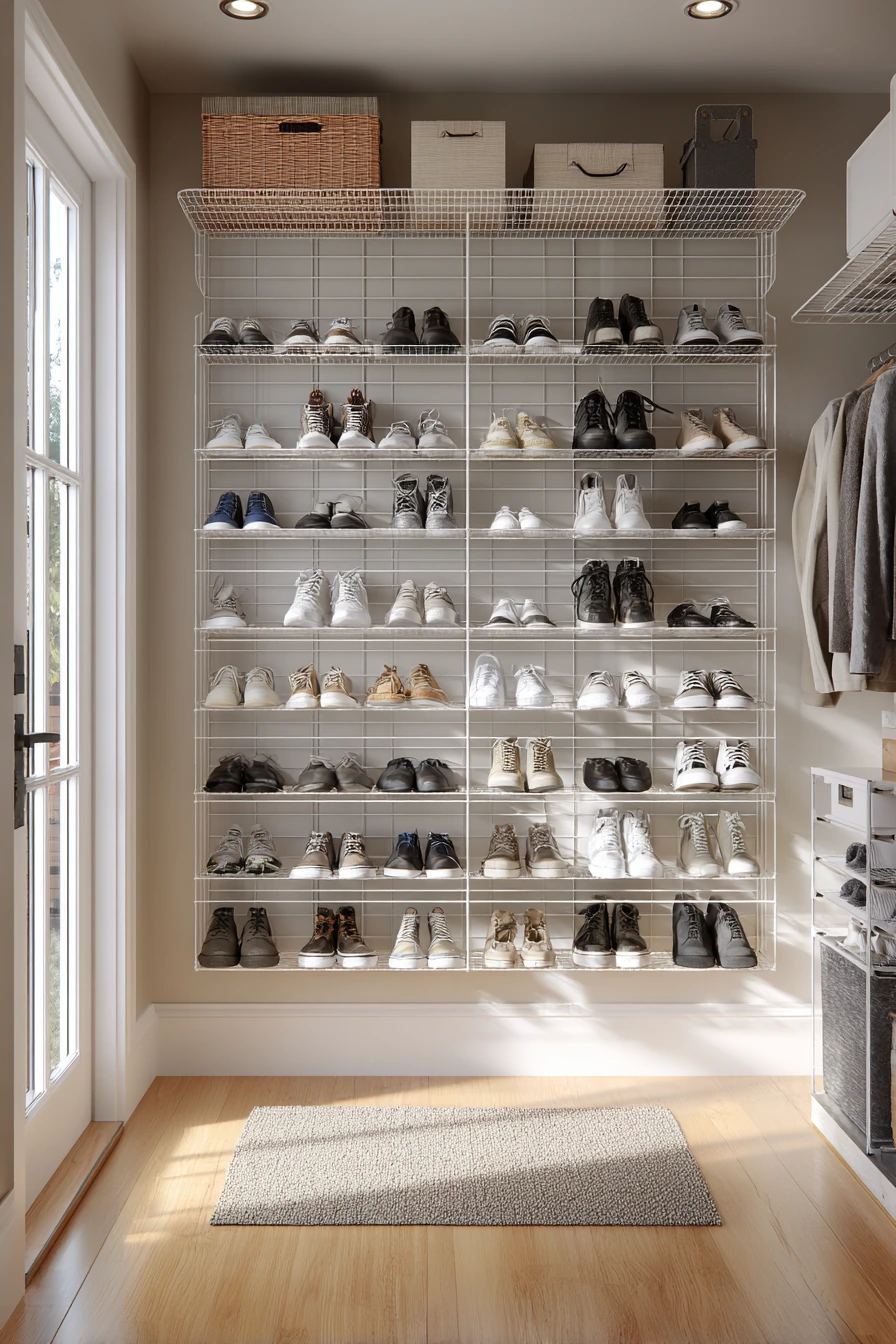 shoe storage garage 32