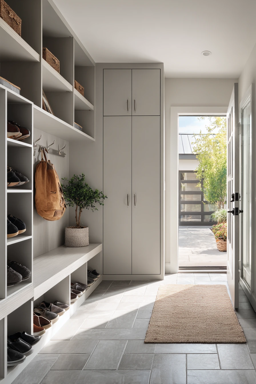 shoe storage garage 34