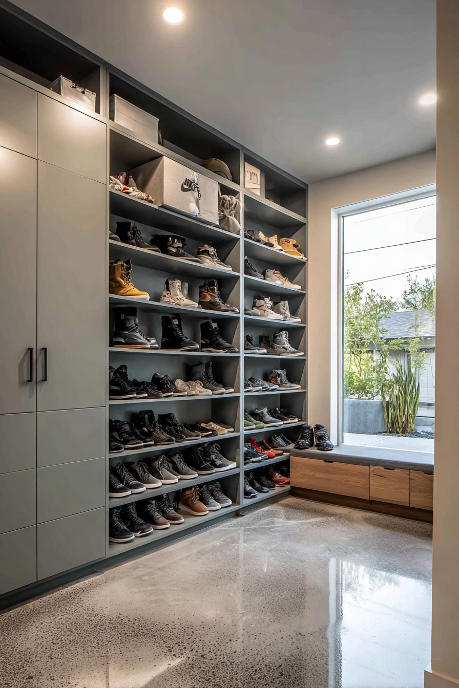 shoe storage garage 4