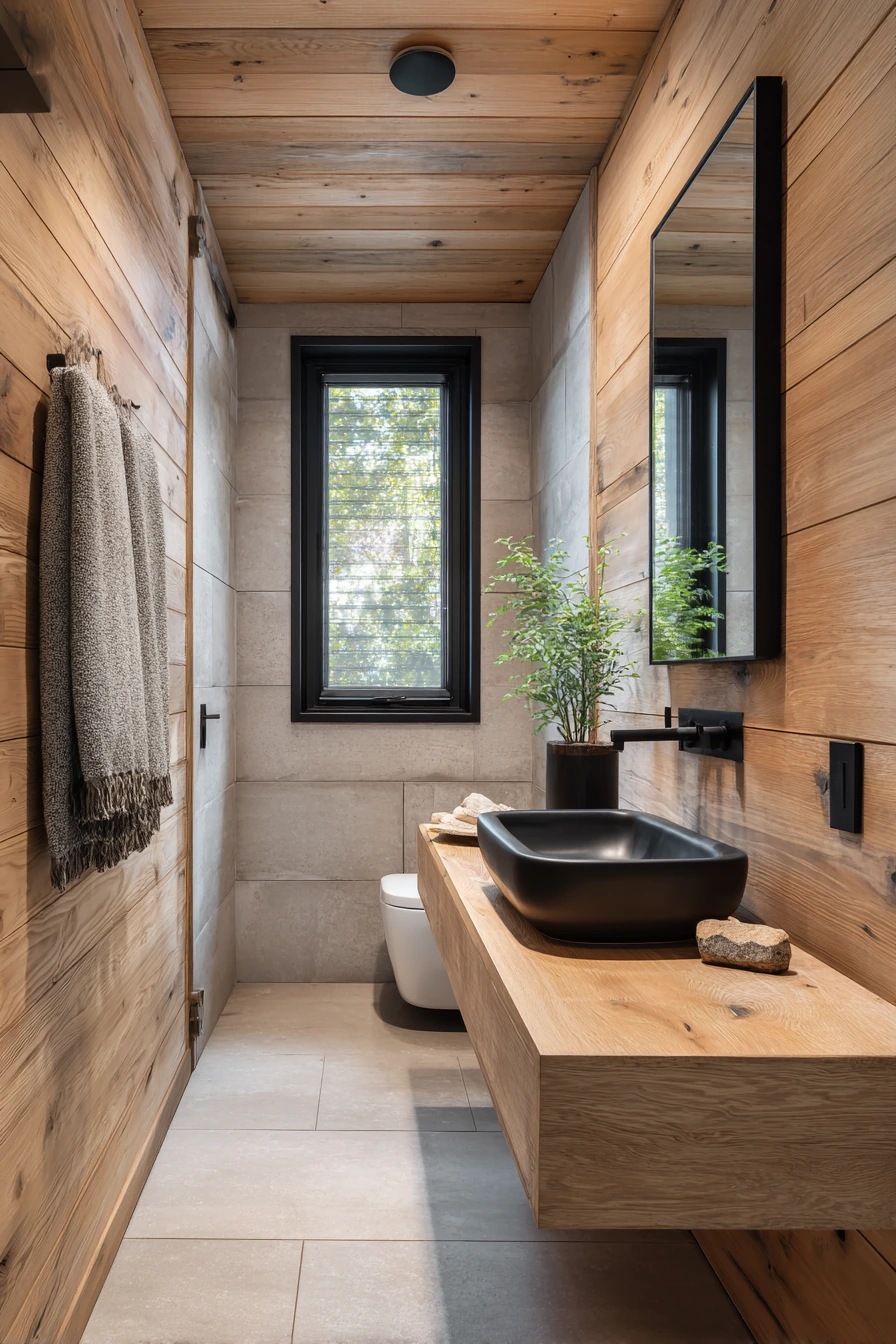 small cabin bathroom ideas 11